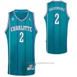 Maglia Soprannome Charlotte Hornets Grandmama #2 Verde