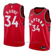 Maglia Toronto Raptors Alfonzo Mckinnie #34 Icon 2018 Rosso