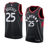 Maglia Toronto Raptors Chris Boucher #25 Statement 2018 Nero