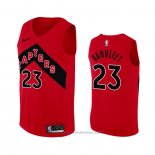 Maglia Toronto Raptors Fred Vanvleet #23 Icon 2020-21 Rosso