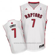 Maglia Toronto Raptors Kyle Lowry #7 Bianco