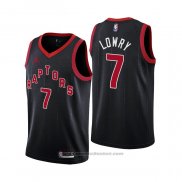 Maglia Toronto Raptors Kyle Lowry #7 Statement 2020-21 Nero