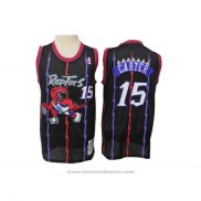 Maglia Toronto Raptors Vince Carter #15 Hardwood Classics Nero