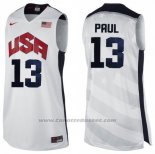 Maglia USA 2012 Chris Paul #13 Bianco