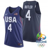 Maglia USA 2016 Jimmy Butler #4 Blu