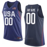Maglia USA 2016 Nike Personalizzate Blu