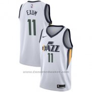 Maglia Utah Jazz Dante Exum #11 Association 2017-18 Bianco