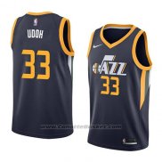 Maglia Utah Jazz Ekpe Udoh #33 Icon 2018 Blu