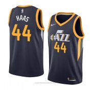 Maglia Utah Jazz Isaac Haas #44 Icon 2018 Blu