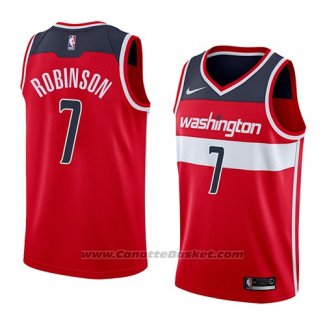 Maglia Washington Wizards Devin Robinson #7 Icon 2018 Rosso