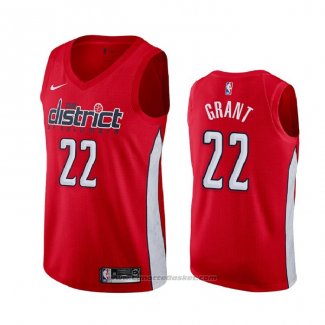 Maglia Washington Wizards Jerian Grant #22 Earned 2020 Rosso