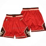 Pantaloncini Chicago Bulls Citta 2021-22 Rosso