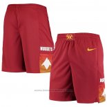 Pantaloncini Denver Nuggets Citta Edition 2020-21 Rosso