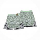 Pantaloncini Jordan Just Don Grigio Verde
