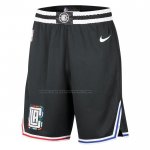 Pantaloncini Los Angeles Clippers Citta 2022-23 Nero