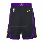 Pantaloncini Los Angeles Lakers Citta 2025-26 Nero