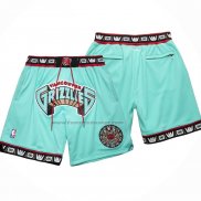 Pantaloncini Memphis Grizzlies Just Don 1995-96 Verde