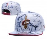 Cappellino Cleveland Cavaliers Bianco Rosso