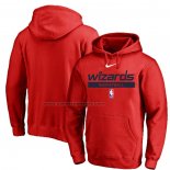 Felpa con Cappuccio Washington Wizards Practice Performance 2022-23 Rosso