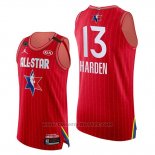 Maglia All Star 2020 Western Conference James Harden #13 Rosso