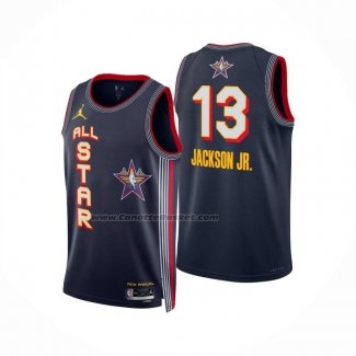 Maglia All Star 2025 Jaren Jackson Jr. No 13 Blu