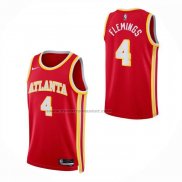 Maglia Bambino Atlanta Hawks Kingston Flemings No 4 Icon 2026-27 Rosso