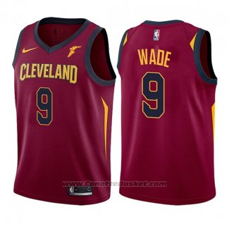 Maglia Bambino Cleveland Cavaliers Dwyane Wade #9 Icon Goodyear 2017-18 Rosso