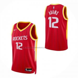 Maglia Bambino Houston Rockets Steven Adams No 12 Icon 2026-27 Rosso