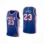 Maglia Bambino Philadelphia 76ers Lebron James No 23 Icon 2025-26 Blu