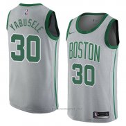 Maglia Boston Celtics Guerschon Yabusele #30 Citta 2018 Grigio