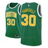 Maglia Boston Celtics Guerschon Yabusele #30 Earned 2018-19 Verde