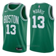 Maglia Boston Celtics Marcus Morris #13 Icon 2017-18 Verde