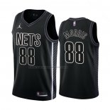 Maglia Brooklyn Nets Markieff Morris #88 Statement 2022-23 Nero