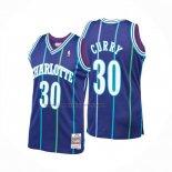 Maglia Charlotte Hornets Dell Curry No 30 Mitchell & Ness 1994-95 Blu