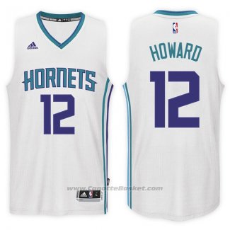 Maglia Charlotte Hornets Dwight Howard #12 Home 2017-18 Bianco