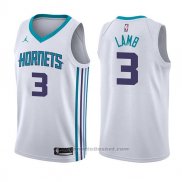 Maglia Charlotte Hornets Jeremy Lamb #3 Association 2017-18 Bianco