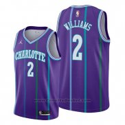 Maglia Charlotte Hornets Marvin Williams #2 Classic 2019-20 Viola