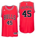 Maglia Chicago Bulls Denzel Valentine #45 Rosso