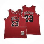 Maglia Chicago Bulls Michael Jordan No 23 Autentico 1997-98 Rosso
