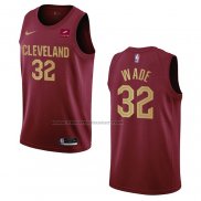 Maglia Cleveland Cavaliers Dean Wade NO 32 Icon 2022-23 Rosso