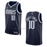 Maglia Dallas Mavericks Dorian Finney-smith #10 Statement 2022-23 Blu