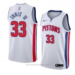 Maglia Detroit Pistons James Ennis Iii #33 Association 2018 Bianco