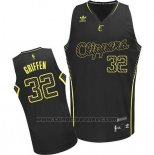 Maglia Elettricita Moda Los Angeles Clippers Blake Griffin #32 Nero