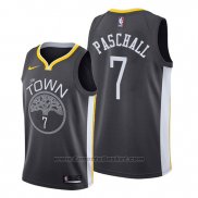 Maglia Golden State Warriors Eric Paschall #7 Statement 2019-20 Nero