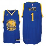 Maglia Golden State Warriors JaVale McGee #1 Blu