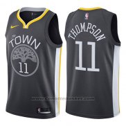 Maglia Golden State Warriors Klay Thompson #11 Statement 2018 Nero