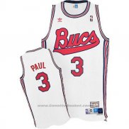 Maglia Historic New Orleans Hornets Chris Paul #3 Bianco