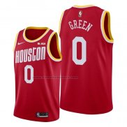 Maglia Houston Rockets Jalen Green NO 0 Classic Rosso