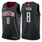 Maglia Houston Rockets Le'bryan Nash #8 Statement 2017-18 Nero