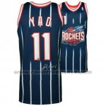Maglia Houston Rockets Yao Ming #11 Retro Blu